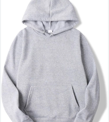 Suddaera gris con capucha