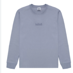 Sudadera gris sin capucha